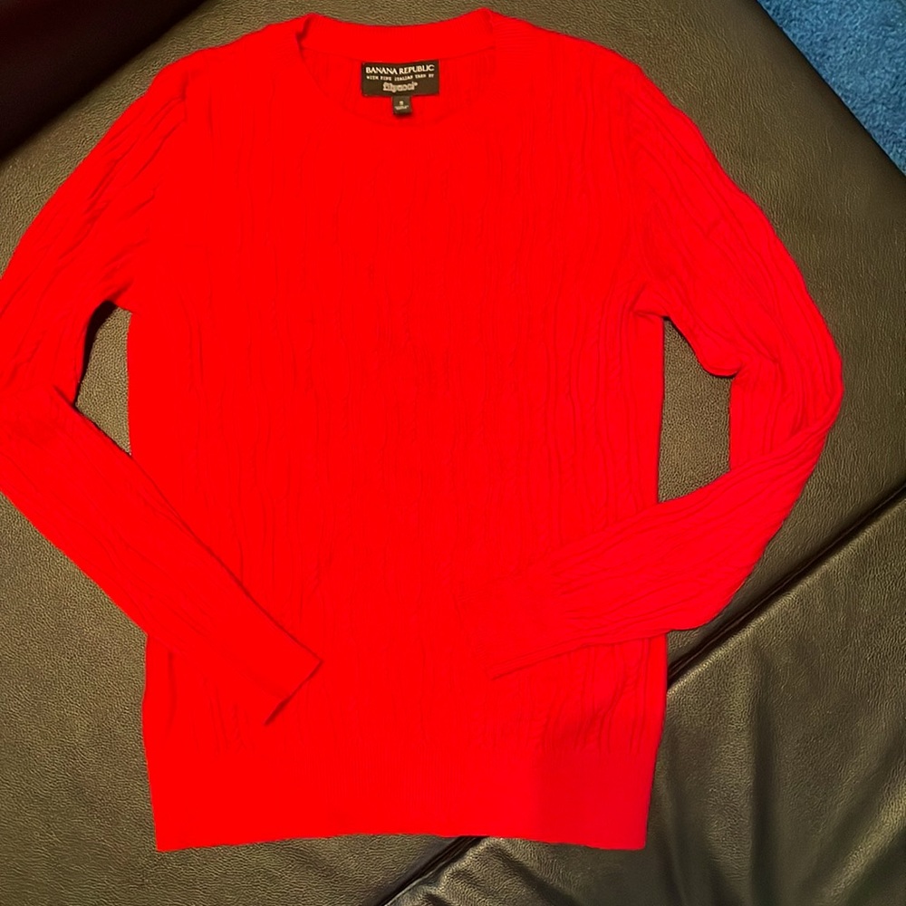 Banana Republic Extra Fine Merino Wool sweater- S